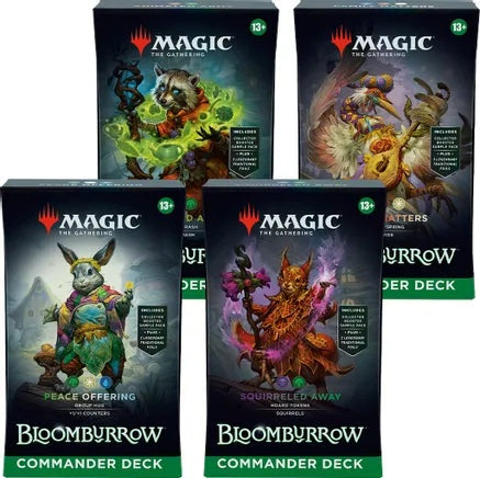 Magic: The Gathering - Bloomburrow Commander Decks