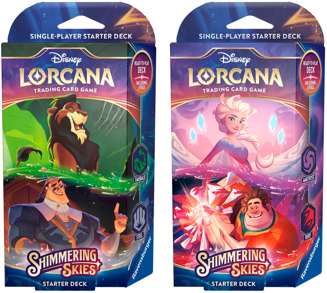 Disney Lorcana: Shimmering Skies - Starter Decks