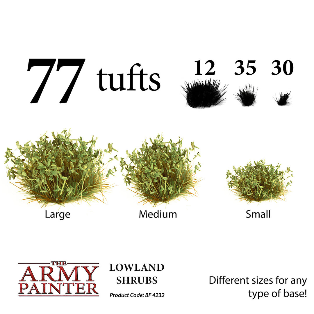 Battlefield Tufts: Lowland Shrubs