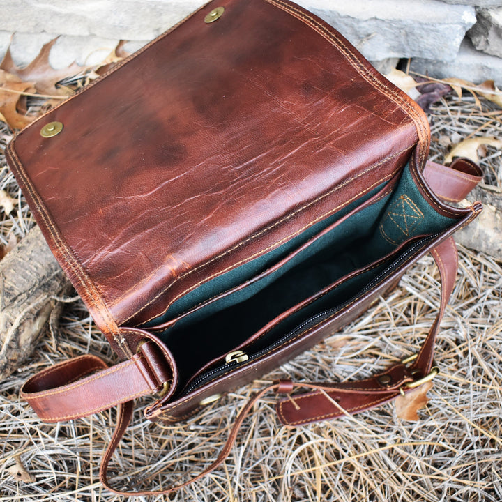 The Wanderer Leather Satchel - Medium