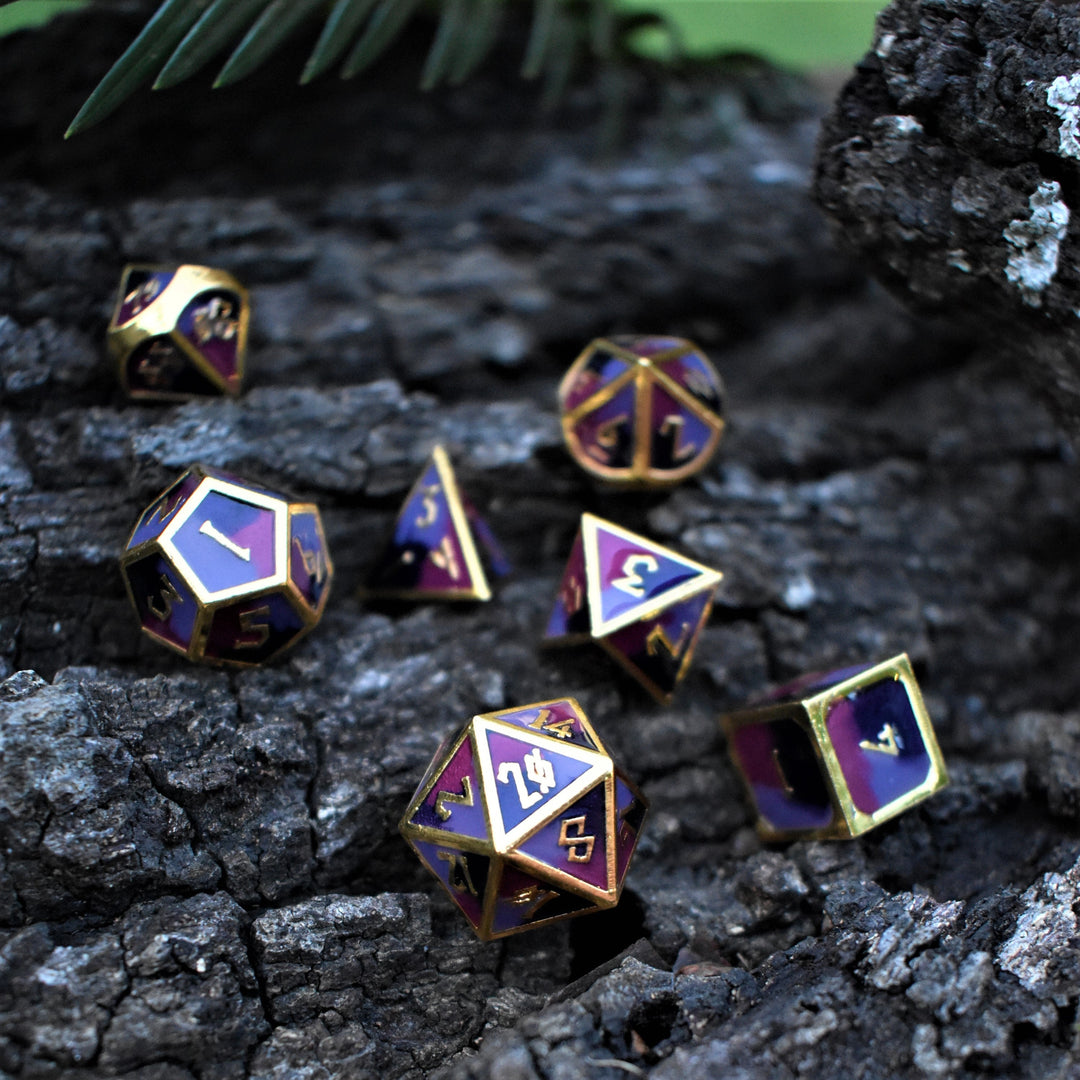 Vineyard Metal Dice Set