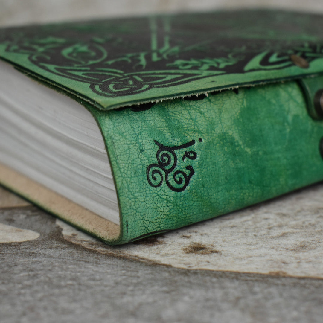 "Earth Pentacle" Leather Journal