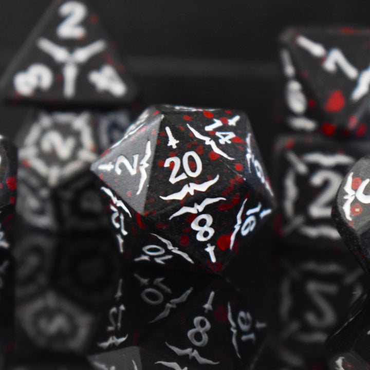 Sword of the Blood Hunter Metal Dice Set