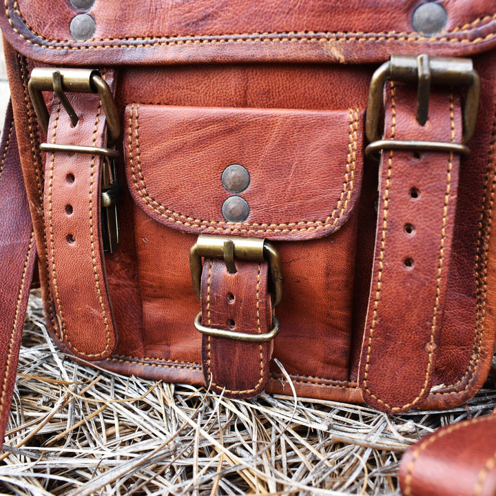 "The Blacksmith" Leather Satchel - Medium