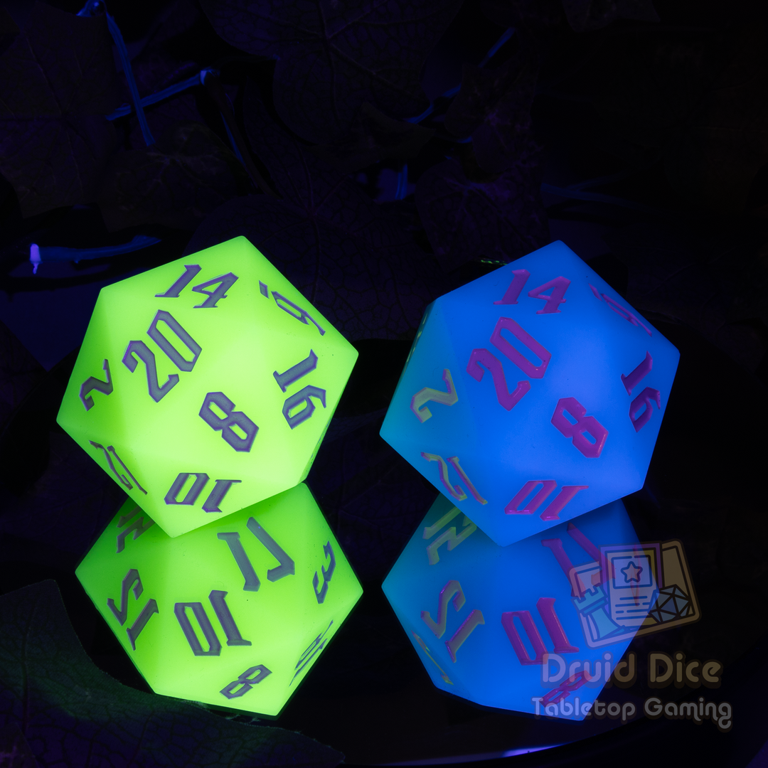 Silicone 55mm D20 (Glow in the Dark) - 5 Color Options