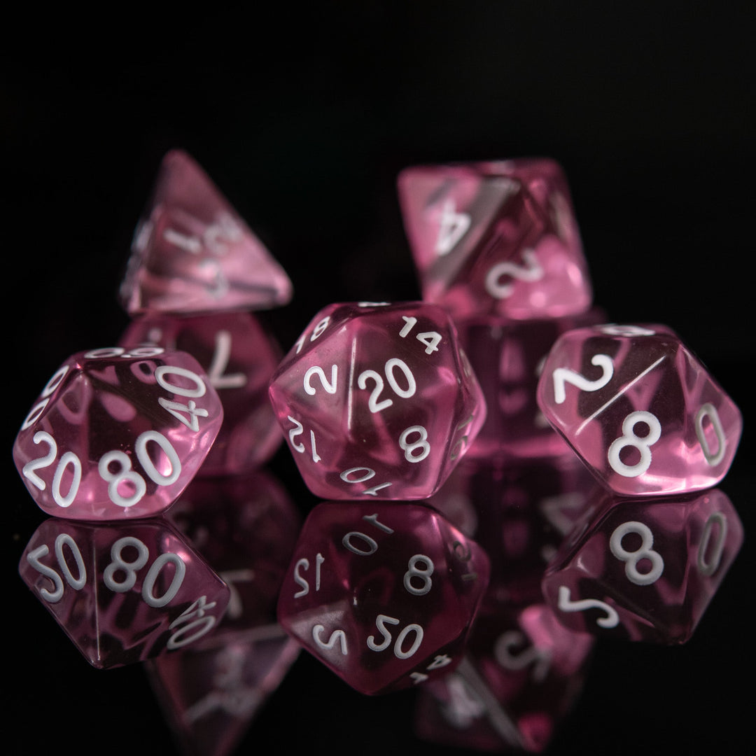 Potion of Love Acrylic Dice Set