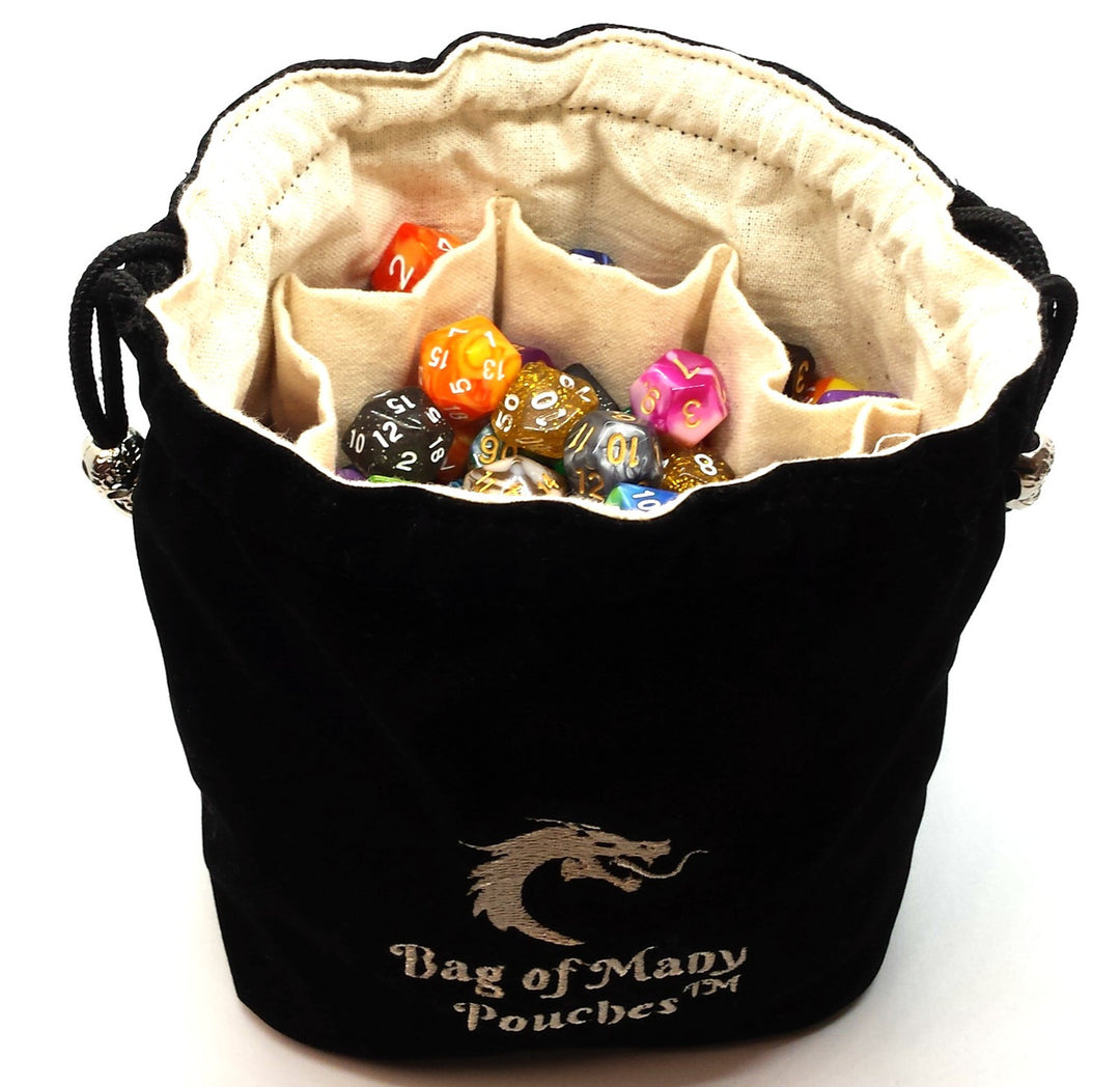 Bag of Many Pouches RPG DnD Dice Bag - Mutiple Colors