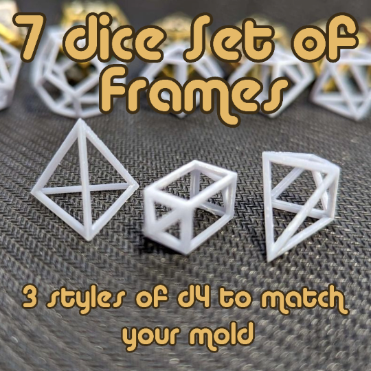 Dice Frame Inserts
