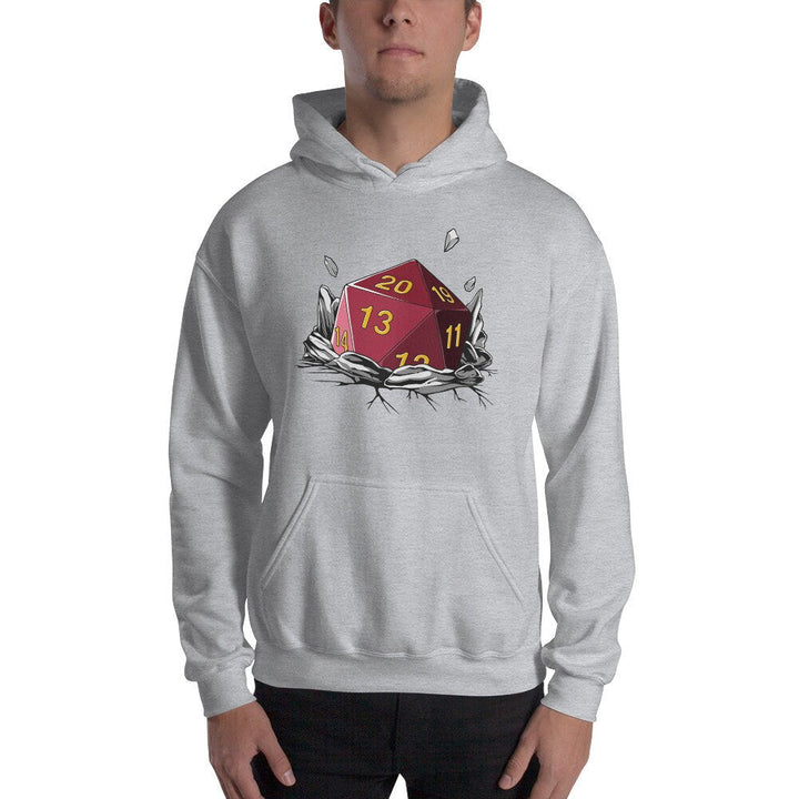 Hooded Sweatshirt - Dice Art - DND - Gift For Dnd - D20 Gift Hoodie- Game Master - Adventure - RPG Sweatshirt