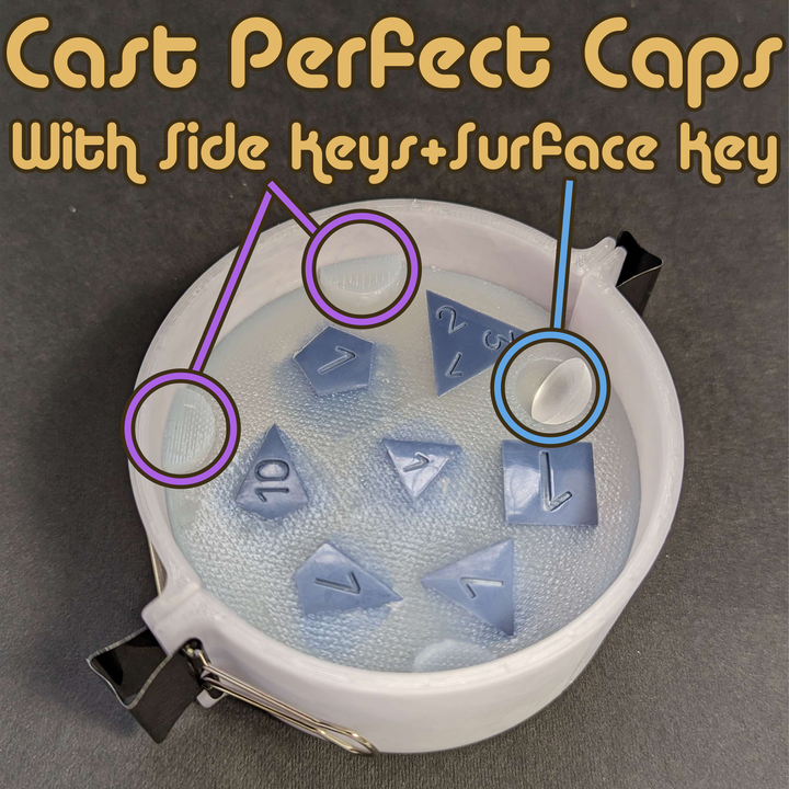 Easy Cast Mold System v3 - Get Perfect Dice Mold Casts!