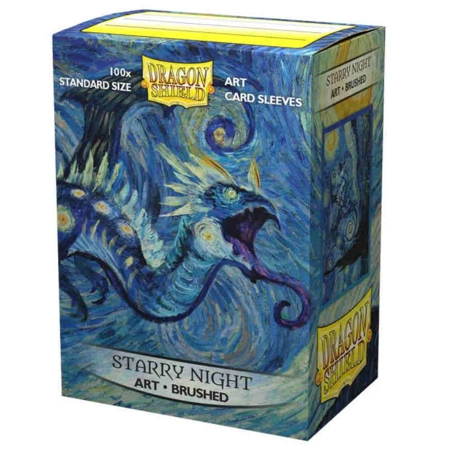 DRAGON SHIELD SLEEVES: ART BRUSHED: STARRY NIGHT (BOX OF 100)