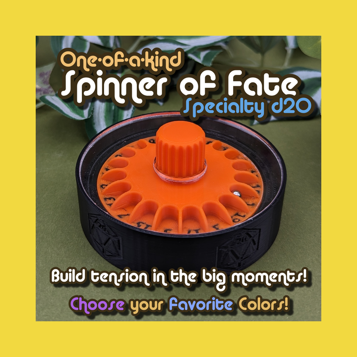 Spinner of Fate - d20 Dice Spinner