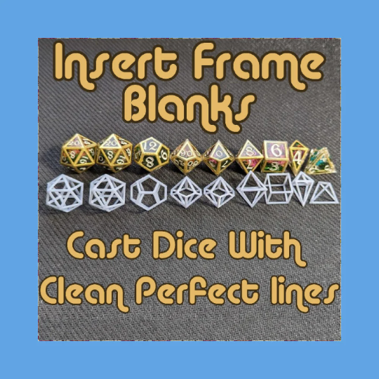 Dice Frame Inserts