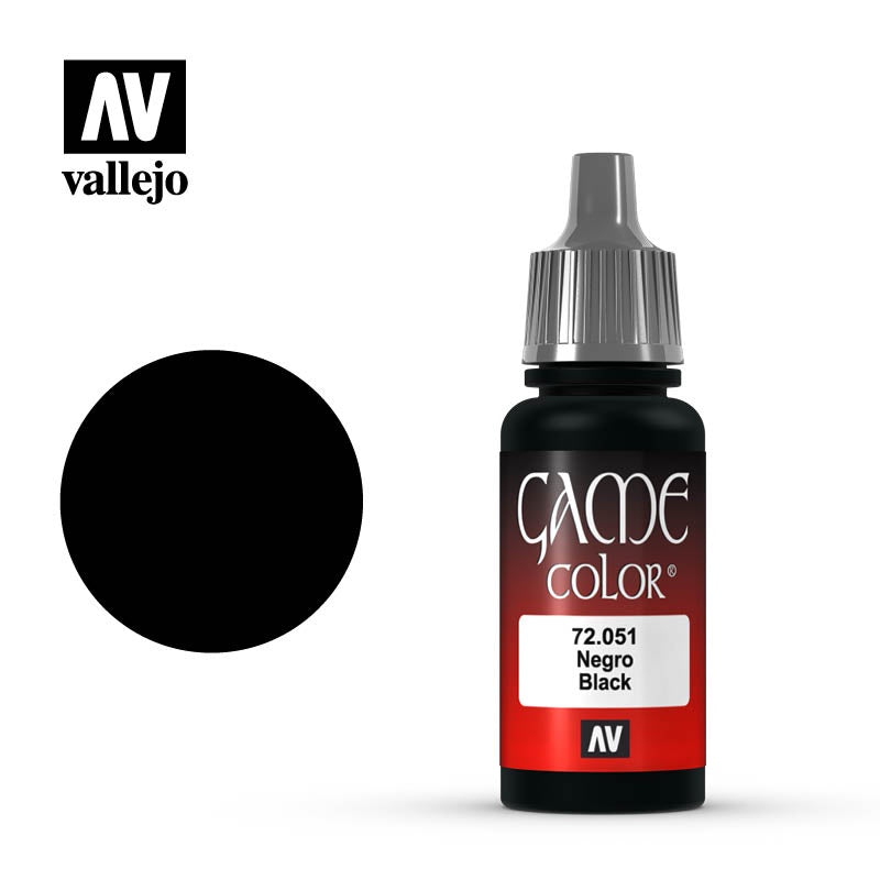Black - 72.051 - Vallejo - Game Color