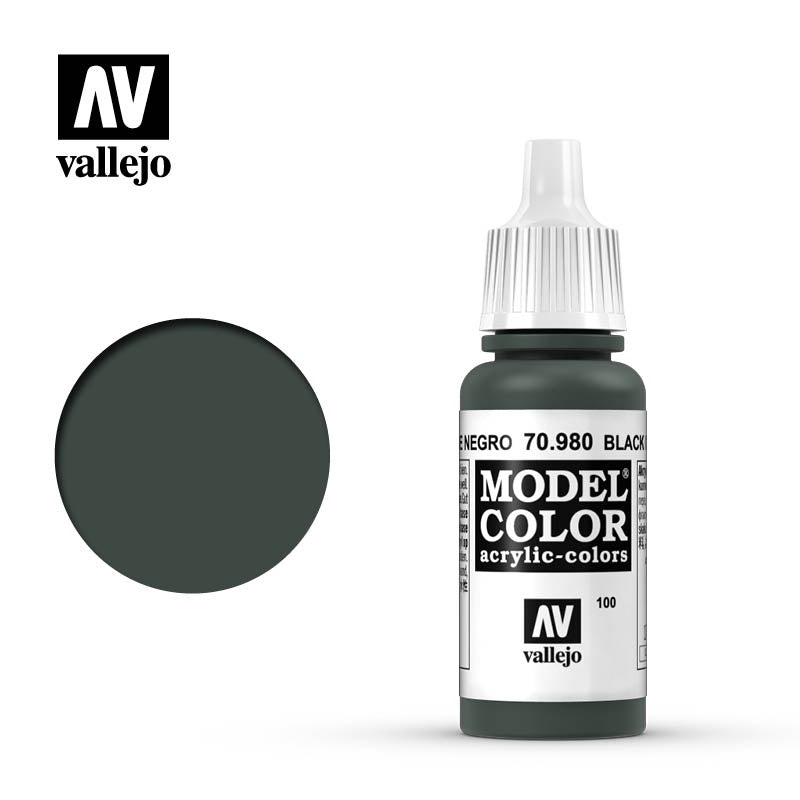 Black Green - 70.980 - Vallejo - Model Color Paint
